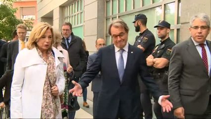 Video herunterladen: Artur Mas, ante el Tribunal de Cuentas por los gastos que generó el 9N