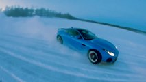 At -40 degrees Nelson Piquet creates something unique with Jaguar  F-type SVR, XE Project 8 and I-Pace eTrophy