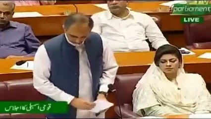 Omer Ayub befitting reply to Opposition Over Their criticism on Imran Khan