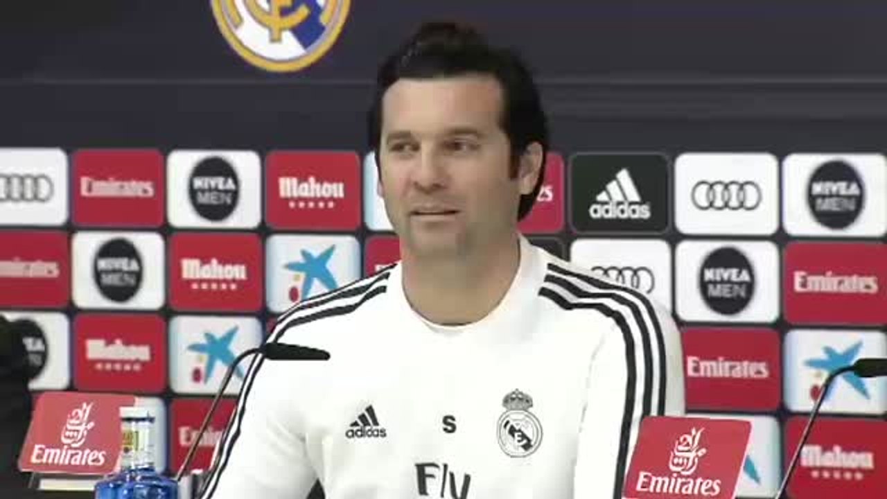 Solari pide máxima atención y concentración ante el Espanyol