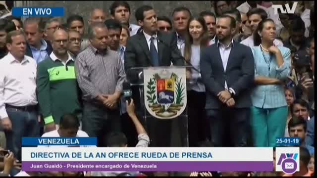 Guaidó: Aquí hay una ruta claramente establecida con cese de usurpación, Gobierno de transición y elecciones libres
