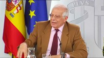 Borrell pide a Maduro como 