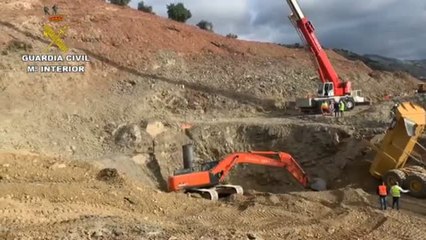 Los mineros trabajan sin descanso para rescatar a Julen
