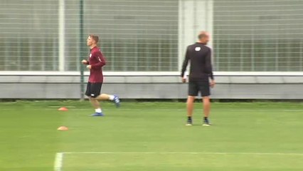 El Athletic se ejercita sin Berizzo ni Aduriz