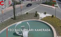 Feci kaza kameraya böyle yansıdı