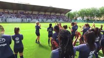 Equipe de France Féminine : voyage et installation au Havre I FFF 2019