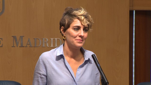 Rueda de prensa de Lorena Ruiz-Huerta