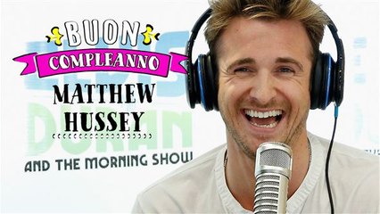 Buon compleanno a Matthew Hussey