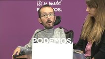 La Ejecutiva nacional de Podemos, sorprendida por la dimisión de Ruiz-Huerta