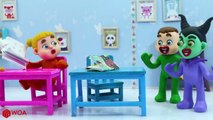 SUPERHERO BABY INDOOR PLAYGROUND FAMILY FUN  Play Doh Cartoons For Kids