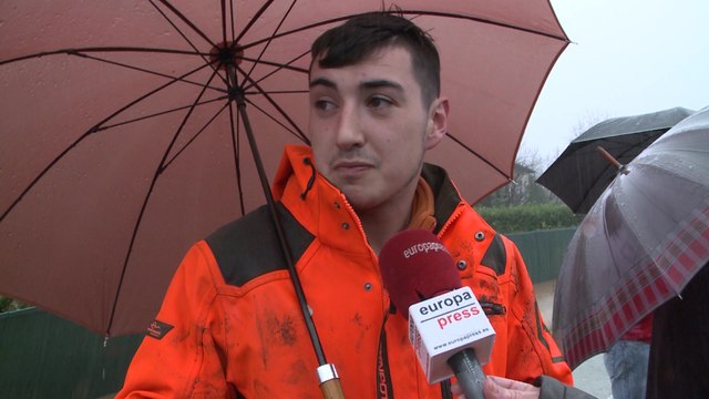 Vecinos de Cabezón de la Sal (Cantabria), afectados por inundaciones