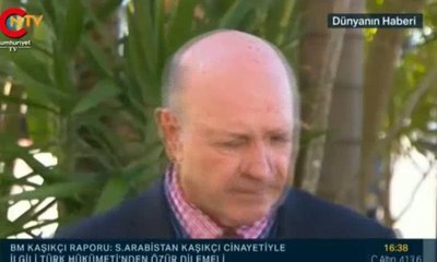 Canlı yayında milyonda bir olacak olay! Böyle yakalandı