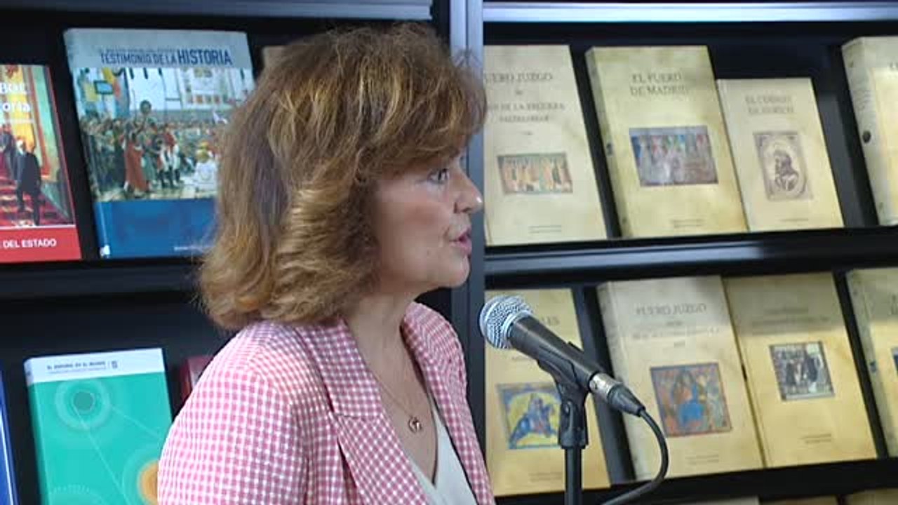 Carmen Calvo: "Estamos esperando que Unidas Podemos pueda dar ya una respuesta"