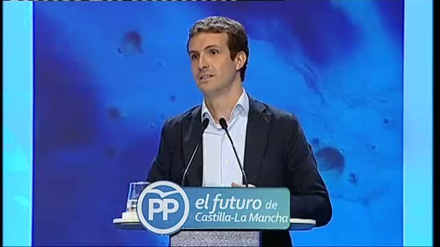 Pablo Casado defiende la aplicación inmediata del artículo 155 en Cataluña