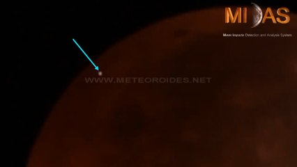 Primer impacto en la Luna registrado durante un eclipse