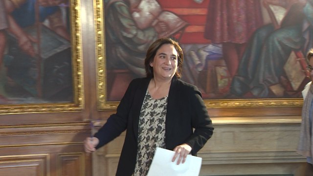Rueda de prensa de Ada Colau