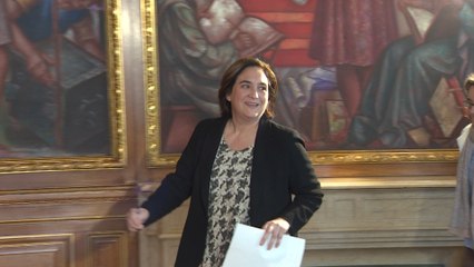 Rueda de prensa de Ada Colau