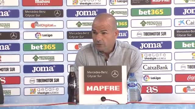 Bordalás lamenta la derrota en un partido lastrado por los errores