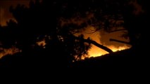 Más de 700 bomberos combaten un incendio en Sintra, Portugal