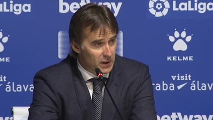 Lopetegui: "Es un momento duro y el responsable es el entrenador"