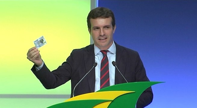 Pablo Casado alaba a las 20.000 personas que trabajan en la ONCE