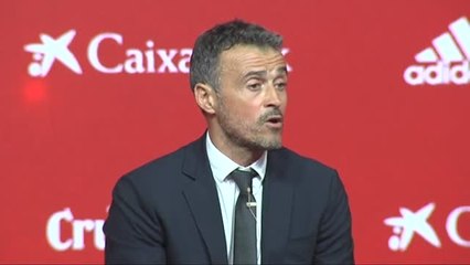 Luis Enrique: "No soy anti nada, soy el seleccionador de todos los jugadores españoles"