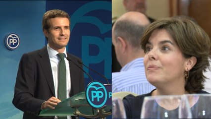 Santamaría y Casado cerrarán en Madrid la campaña para el congreso