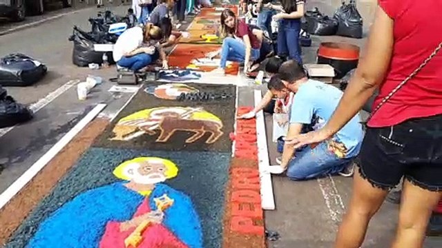 Tapetes de Corpus Christi em Campo Grande/MS - 2019