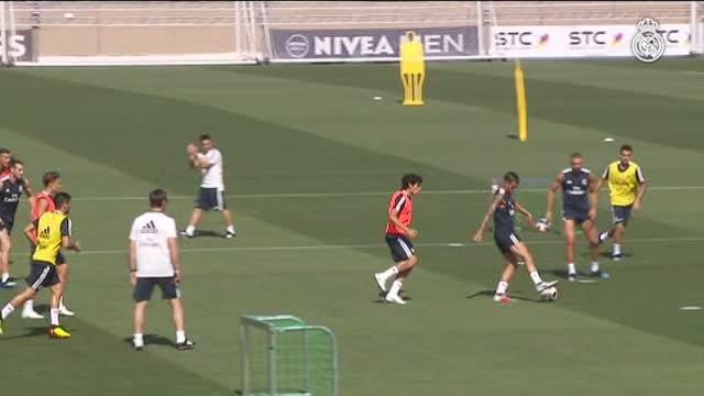 El Real Madrid comienza su tercera jornada de pretemporada con un entrenamiento matinal