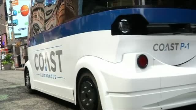 El autobús sin conductor que lleva a 20 personas