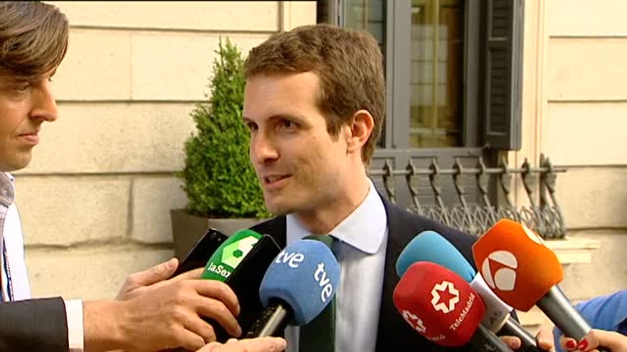 Casado: "Nosotros no hemos hecho ningún vídeo, tampoco vamos a decir que ningún compañero lo haya hecho contra nosotros"