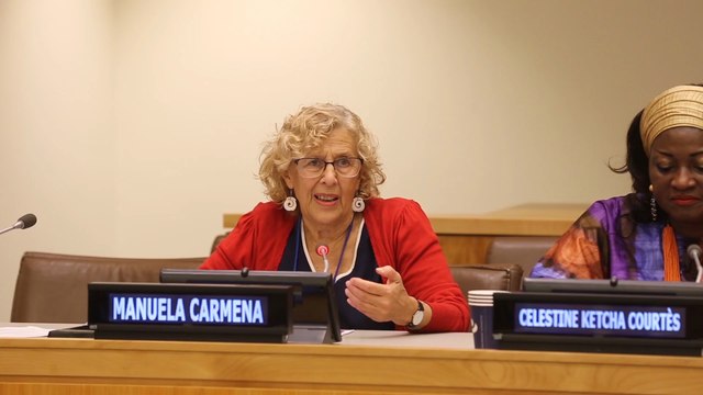 Carmena: Nuestras sociedades deben avanzar en modelos igualitarios