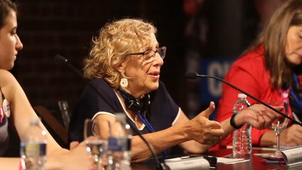 Carmena: "Hay que erradicar la violencia del corazón de los individuos"