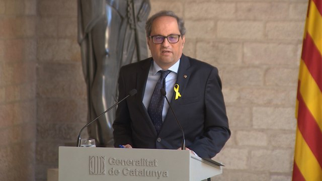 Torra ve muy mala noticia suspensión moción por el TC