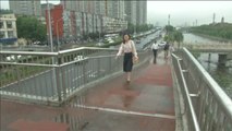 Las fuertes lluvias en China establecen la alerta amarilla, la segunda más grave