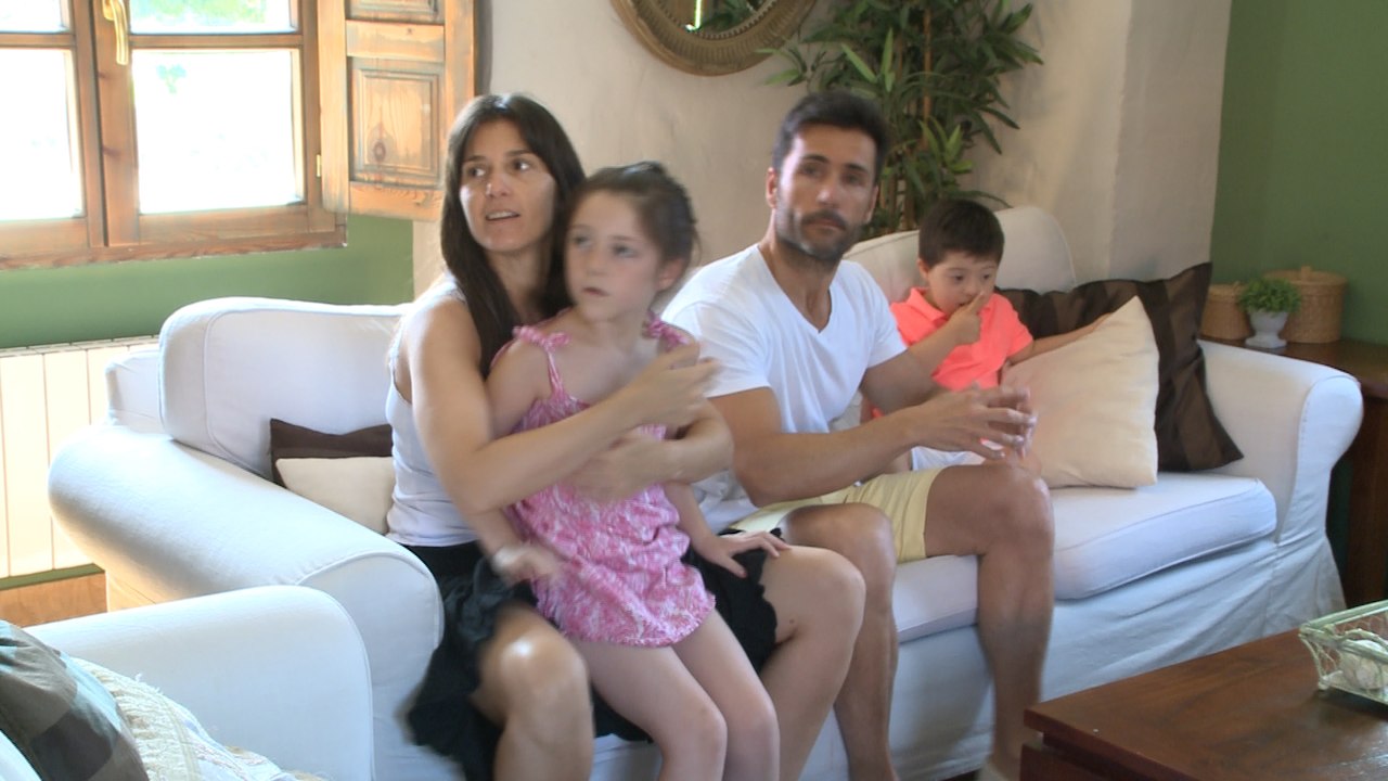 Familia afectada y Hazas de Cesto (Cantabria)