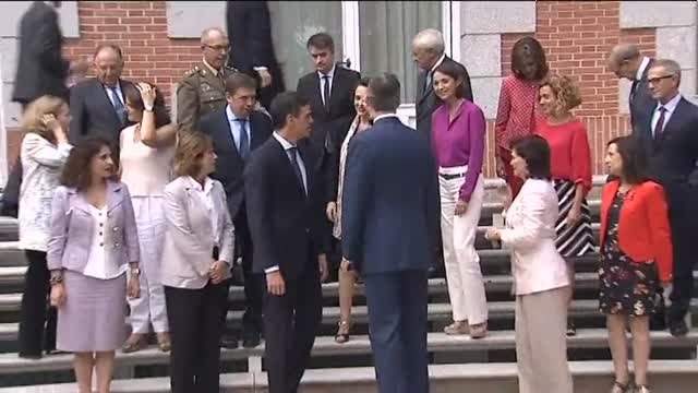 Felipe VI preside el primer Consejo de Seguridad Nacional del Ejecutivo de Sánchez