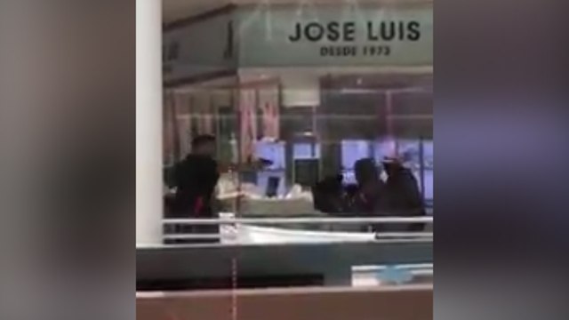 Espectacular atraco en una joyería de Castellfefels