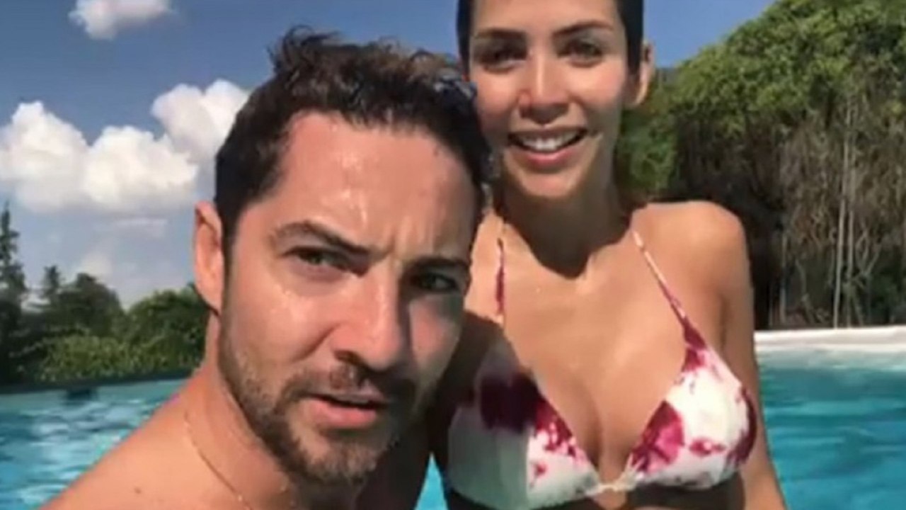 David Bisbal y Rosanna Zanetti disfrutan del ve...