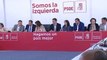 Sánchez preside la reunión de la Ejecutiva Federal del PSOE