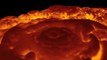 Señales de un volcán desconocido en el polo sur de la luna Io