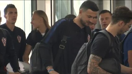 La selección croata abandona Rusia