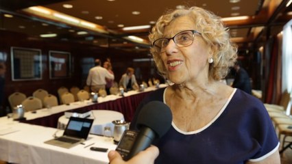 Carmena propone crear un Erasmus latinoamericano