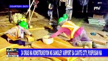 24 oras na konstruksyon ng Sangley Airport sa Cavite City, puspusan na