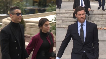 Cristiano acepta su condena y se suspende el juicio a Xabi