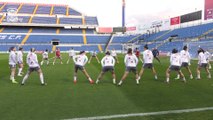 Entrenamiento de la Selección femenina previa España-EEUU