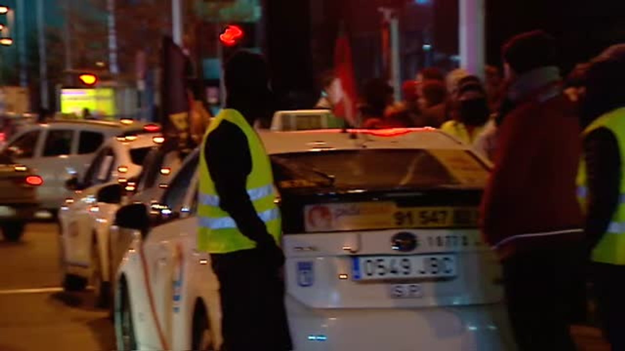 Los taxistas de Madrid ya colapsan los accesos a IFEMA