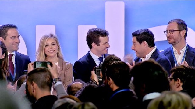 Pablo Casado y Juanma Moreno clausuran la Convención Nacional del PP
