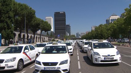 Descargar video: Arranca este lunes la huelga indefinida de taxistas en Madrid