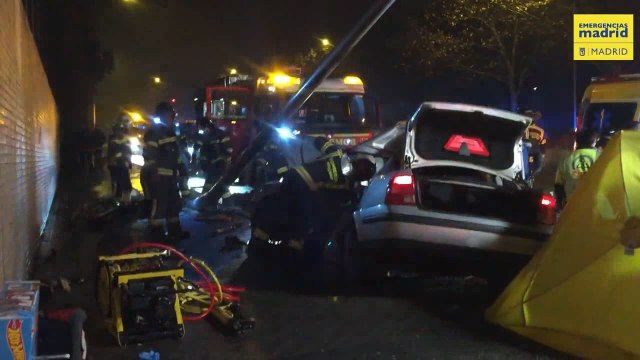 Muere un joven de 28 años en un accidente en Madrid